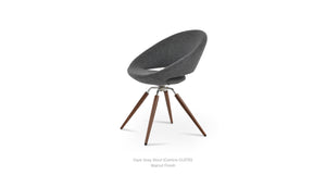 Crescent Carrot Swivel Chair - comfortable seating for dining and office spaces | Image 6 | InSTYLE Home & Rugs
