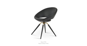 Crescent Carrot Swivel Chair - comfortable seating for dining and office spaces | Image 12 | InSTYLE Home & Rugs
