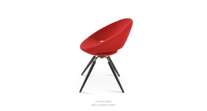 Crescent Carrot Swivel Chair - comfortable seating for dining and office spaces | Image 15 | InSTYLE Home & Rugs