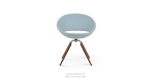 Crescent Carrot Swivel Chair - comfortable seating for dining and office spaces | Image 17 | InSTYLE Home & Rugs