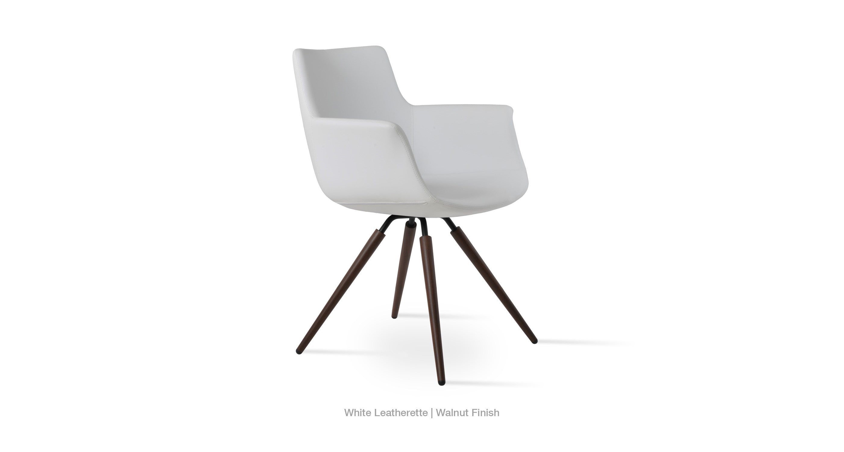 Bottega Carrot Swivel Chair - durable construction for long-lasting use | Image 8 | InSTYLE Home & Rugs