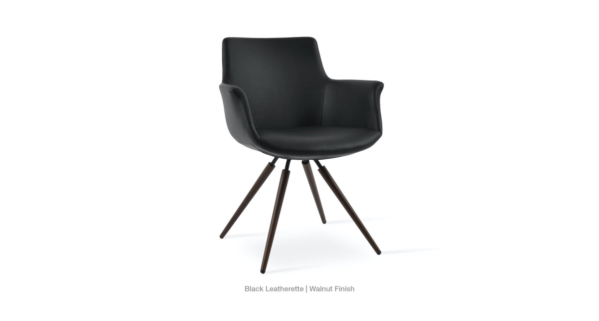 Bottega Carrot Swivel Chair - durable construction for long-lasting use | Image 9 | InSTYLE Home & Rugs