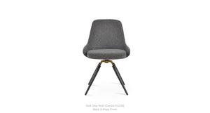 Gazel Carrot Swivel Chair - comfortable seating for dining and office spaces | Image 1 | InSTYLE Home & Rugs