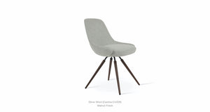 Gazel Carrot Swivel Chair - comfortable seating for dining and office spaces | Image 4 | InSTYLE Home & Rugs