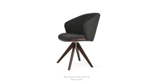 Athena Pyramid Swivel Chair - durable construction for long-lasting use | Image 4 | InSTYLE Home & Rugs