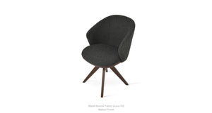 Athena Pyramid Swivel Chair - durable construction for long-lasting use | Image 6 | InSTYLE Home & Rugs