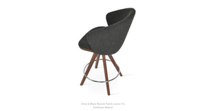 Athena Pyramid Swivel Stools - available in various heights | Image 4 | InSTYLE Home & Rugs