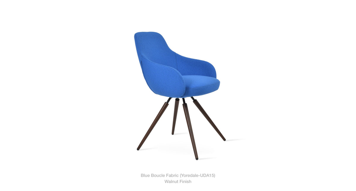 Gazel Arm Carrot Swivel Chair - durable construction for long-lasting use | Image 17 | InSTYLE Home & Rugs