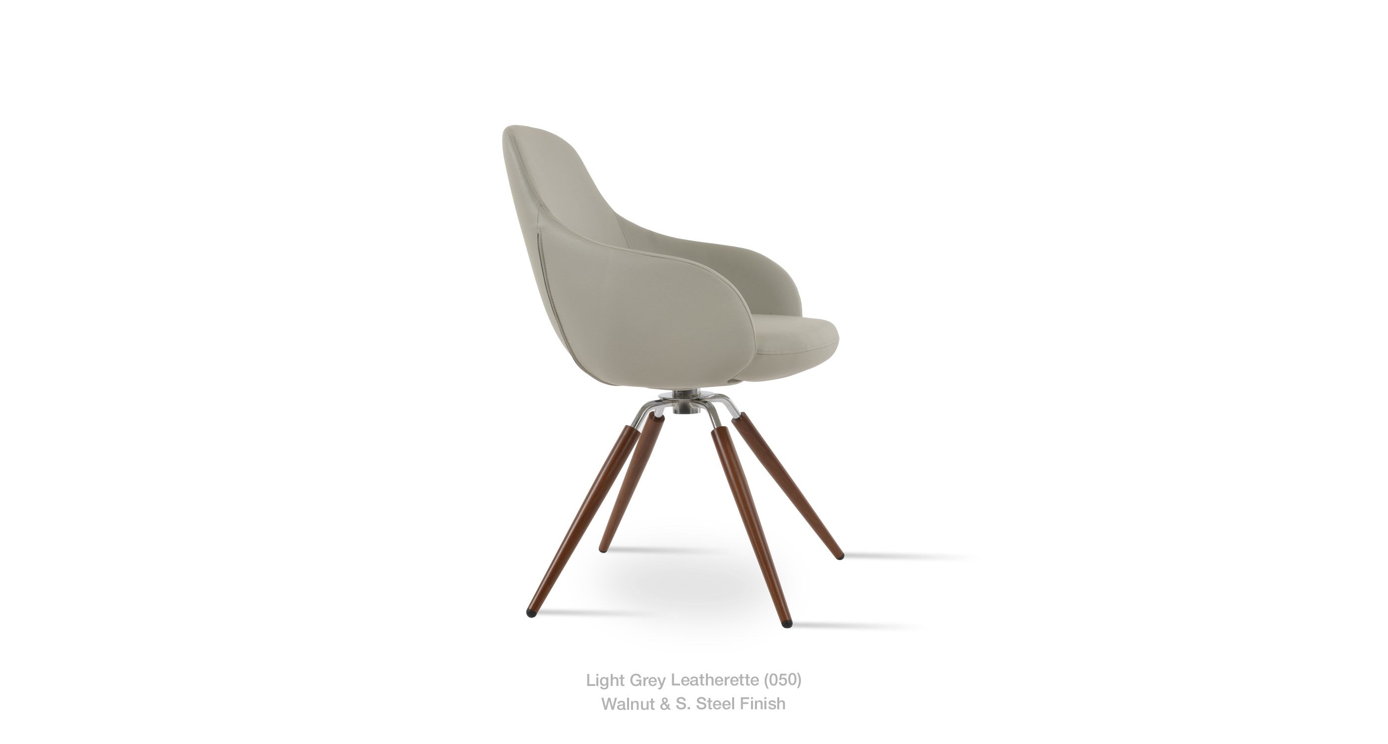 Gazel Arm Carrot Swivel Chair - durable construction for long-lasting use | Image 19 | InSTYLE Home & Rugs