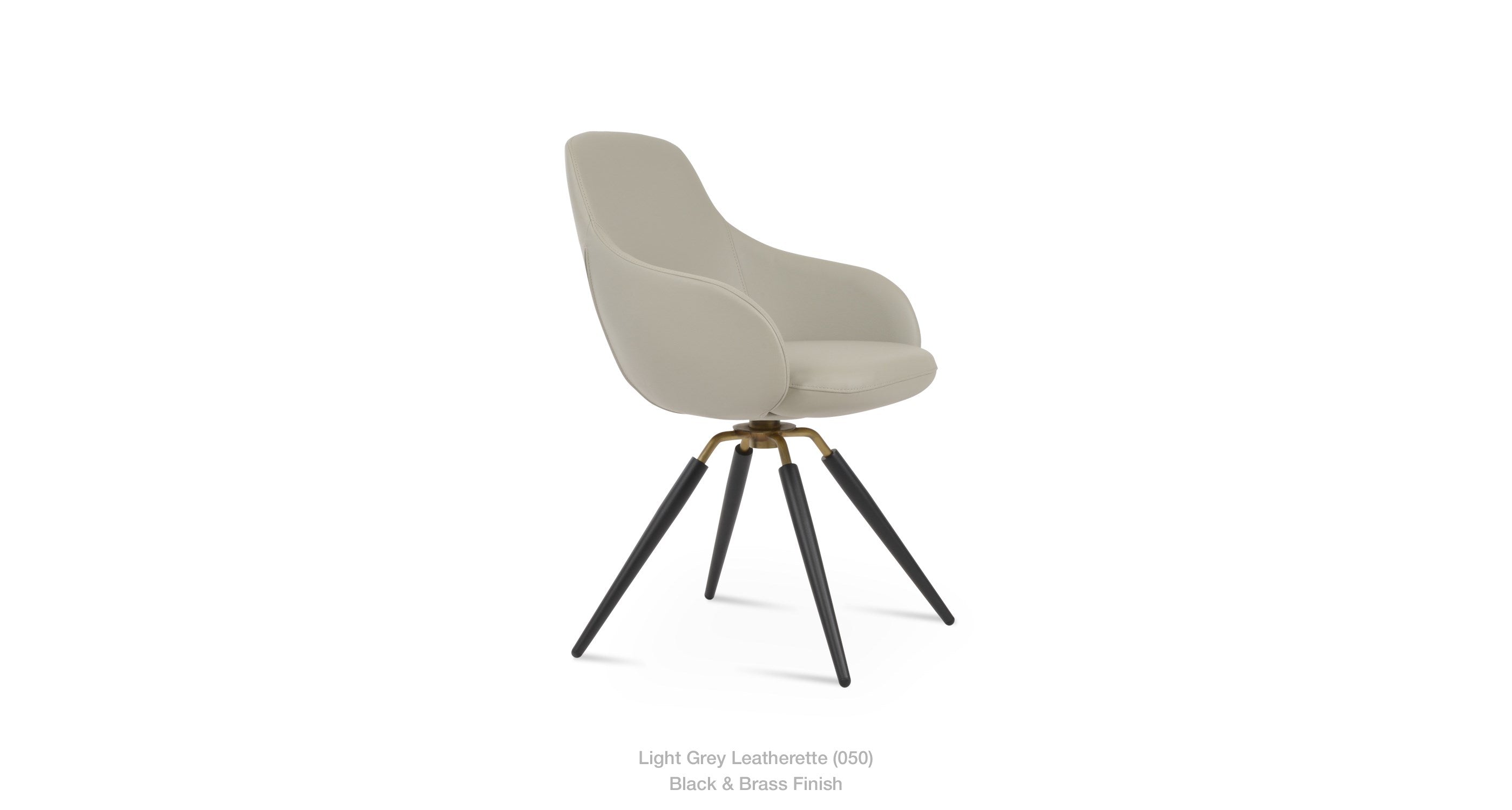 Gazel Arm Carrot Swivel Chair - durable construction for long-lasting use | Image 21 | InSTYLE Home & Rugs