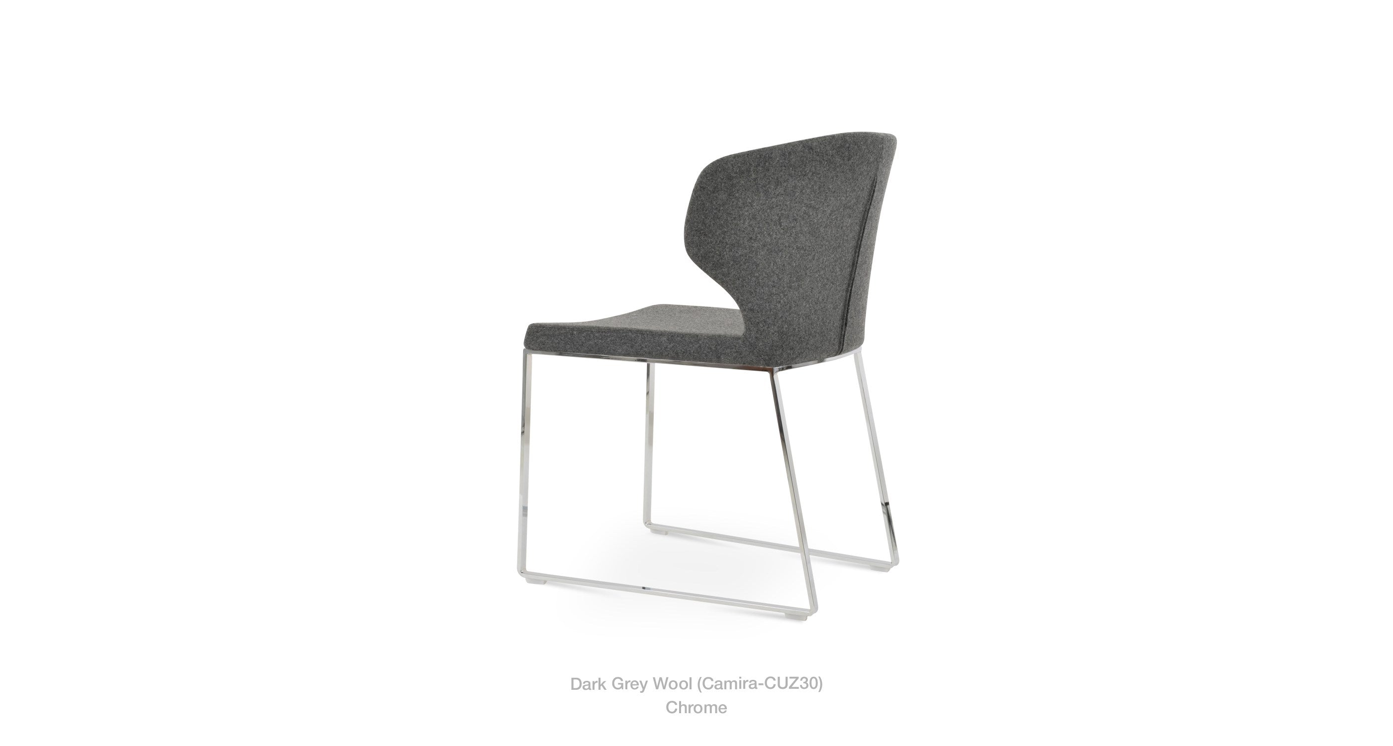Amed +(PLUS) Sled Chair - stylish chairs for any table | Image 9 | InSTYLE Home & Rugs