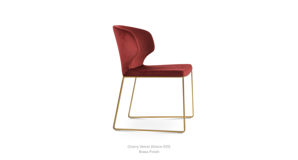 Amed +(PLUS) Sled Chair - stylish chairs for any table | Image 14 | InSTYLE Home & Rugs