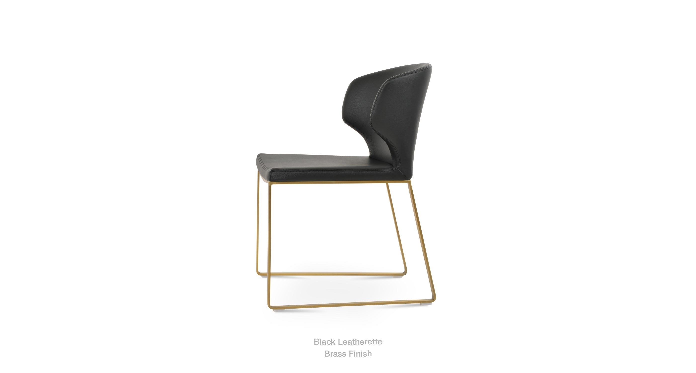 Amed +(PLUS) Sled Chair - stylish chairs for any table | Image 20 | InSTYLE Home & Rugs