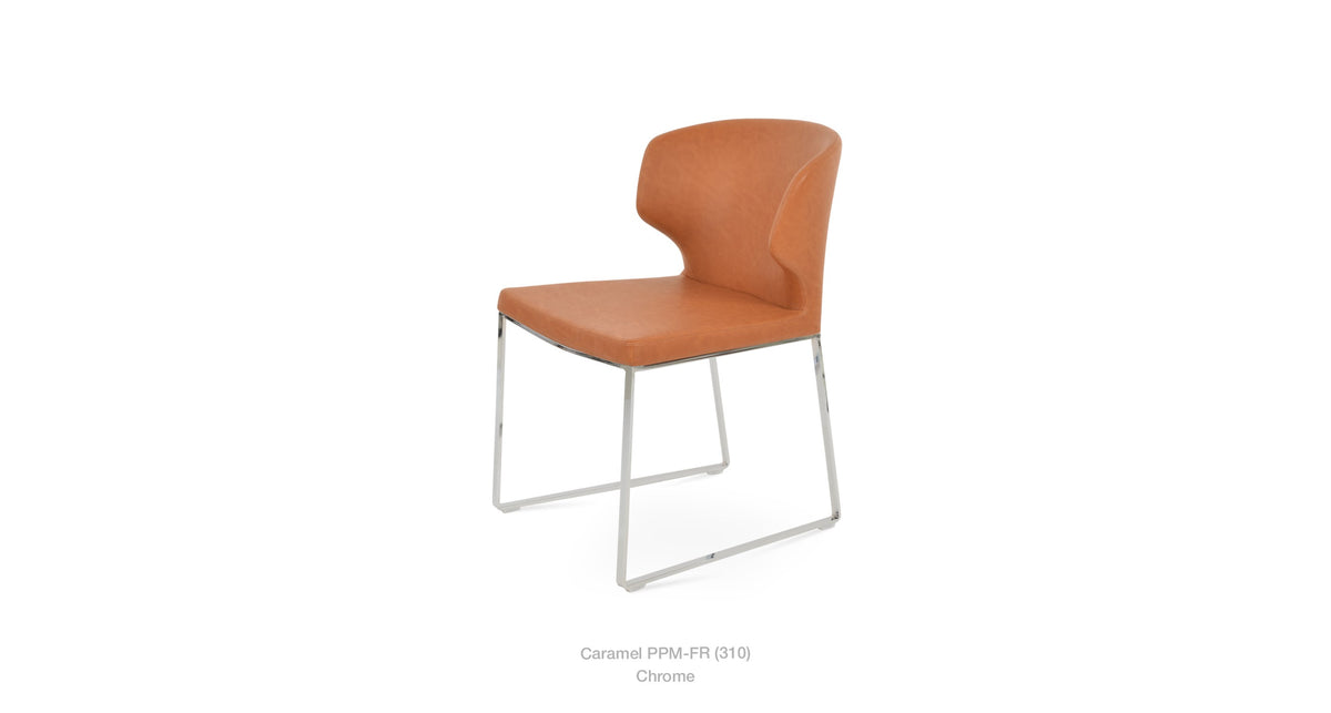 Amed +(PLUS) Sled Chair - stylish chairs for any table | Image 23 | InSTYLE Home & Rugs