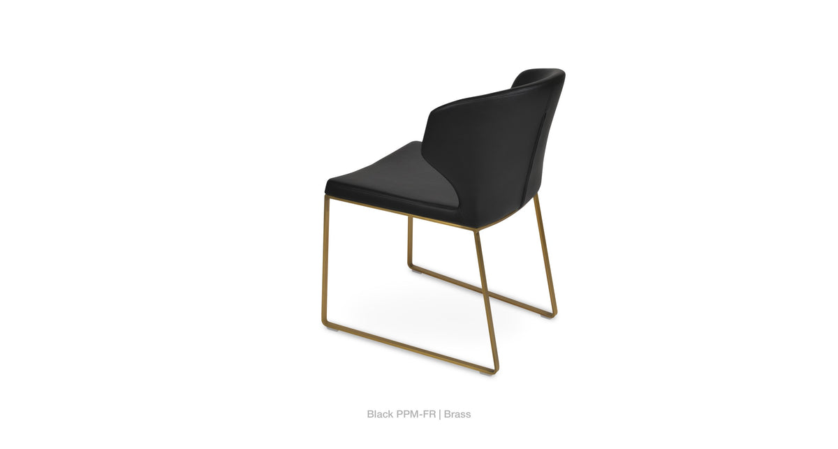 Amed +(PLUS) Sled Chair - stylish chairs for any table | Image 28 | InSTYLE Home & Rugs