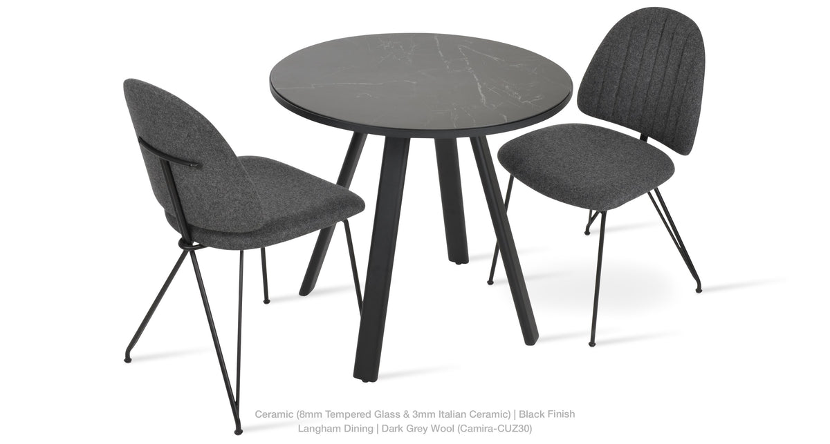 Denver Dining Table - elegant seating for dining areas | Image 14 | InSTYLE Home & Rugs