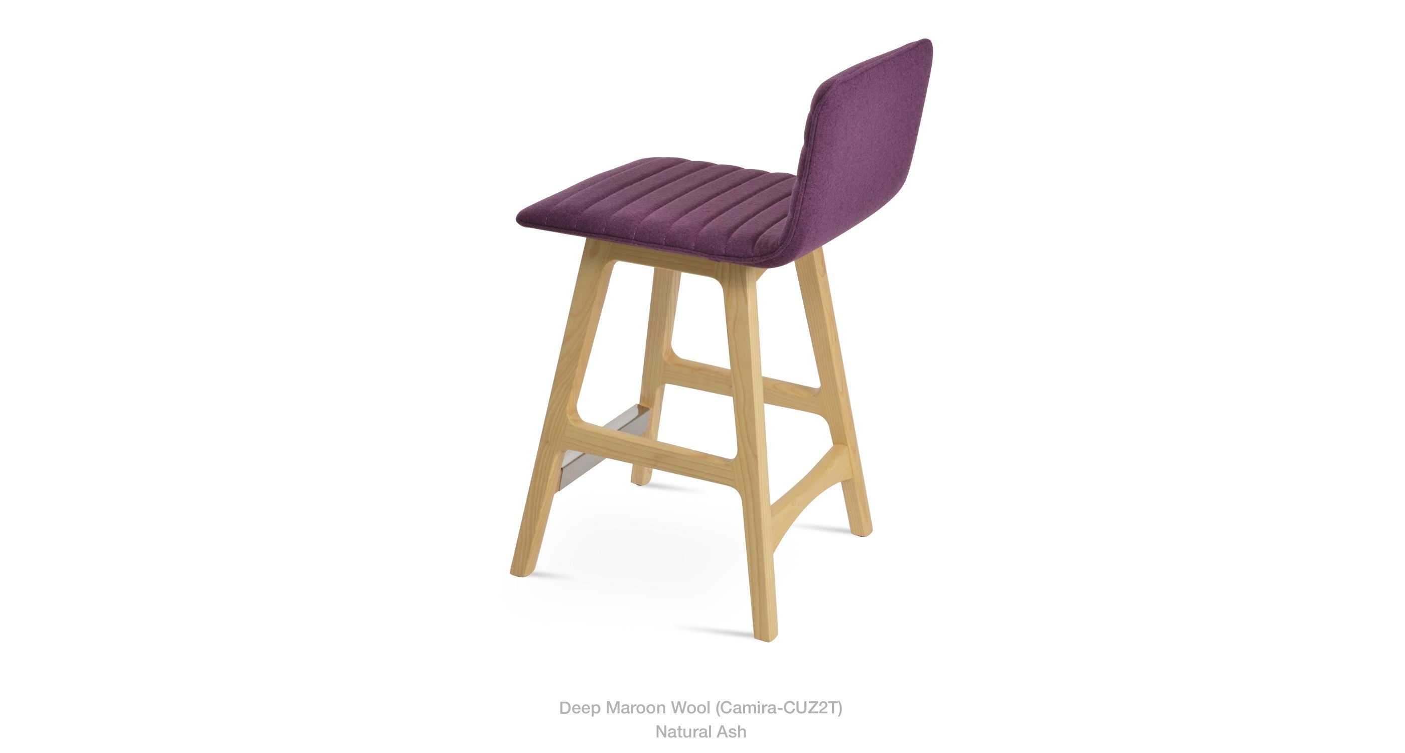 Corona PR Wood Full UPH Stools - perfect for small spaces | Image 14 | InSTYLE Home & Rugs