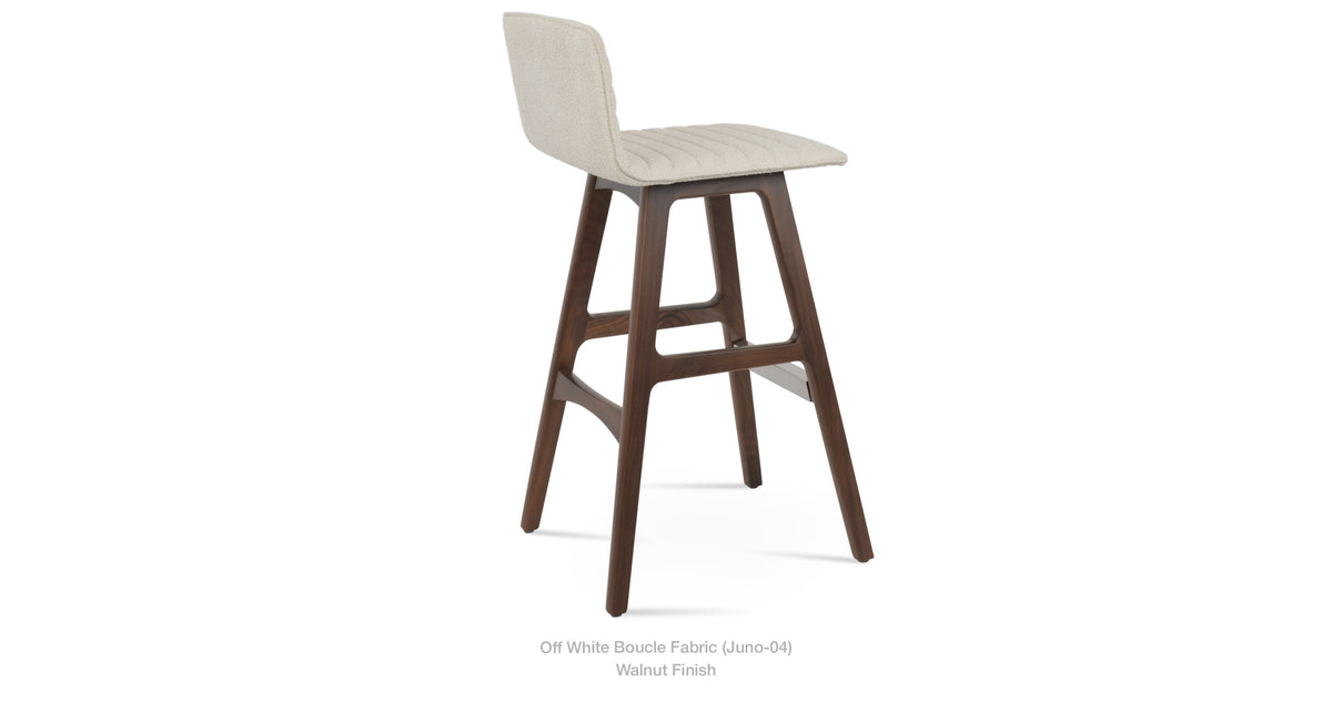 Corona PR Wood Full UPH Stools - perfect for small spaces | Image 3 | InSTYLE Home & Rugs
