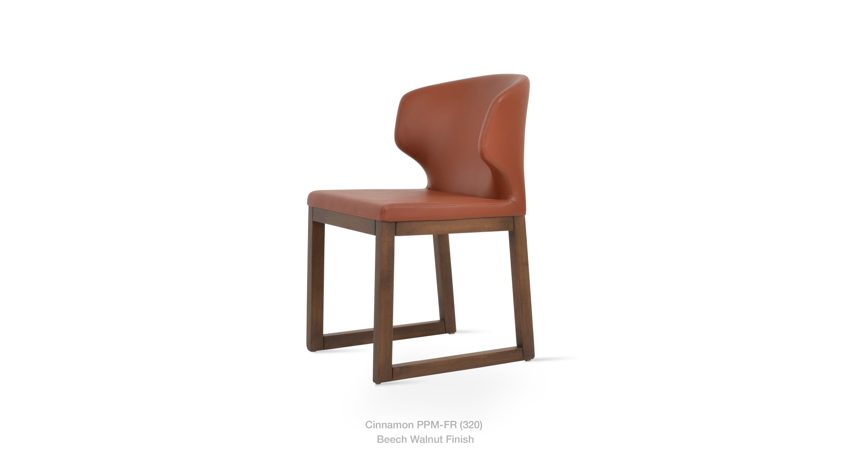 Amed Sled Wood Chair - durable construction for long-lasting use | Image 6 | InSTYLE Home & Rugs