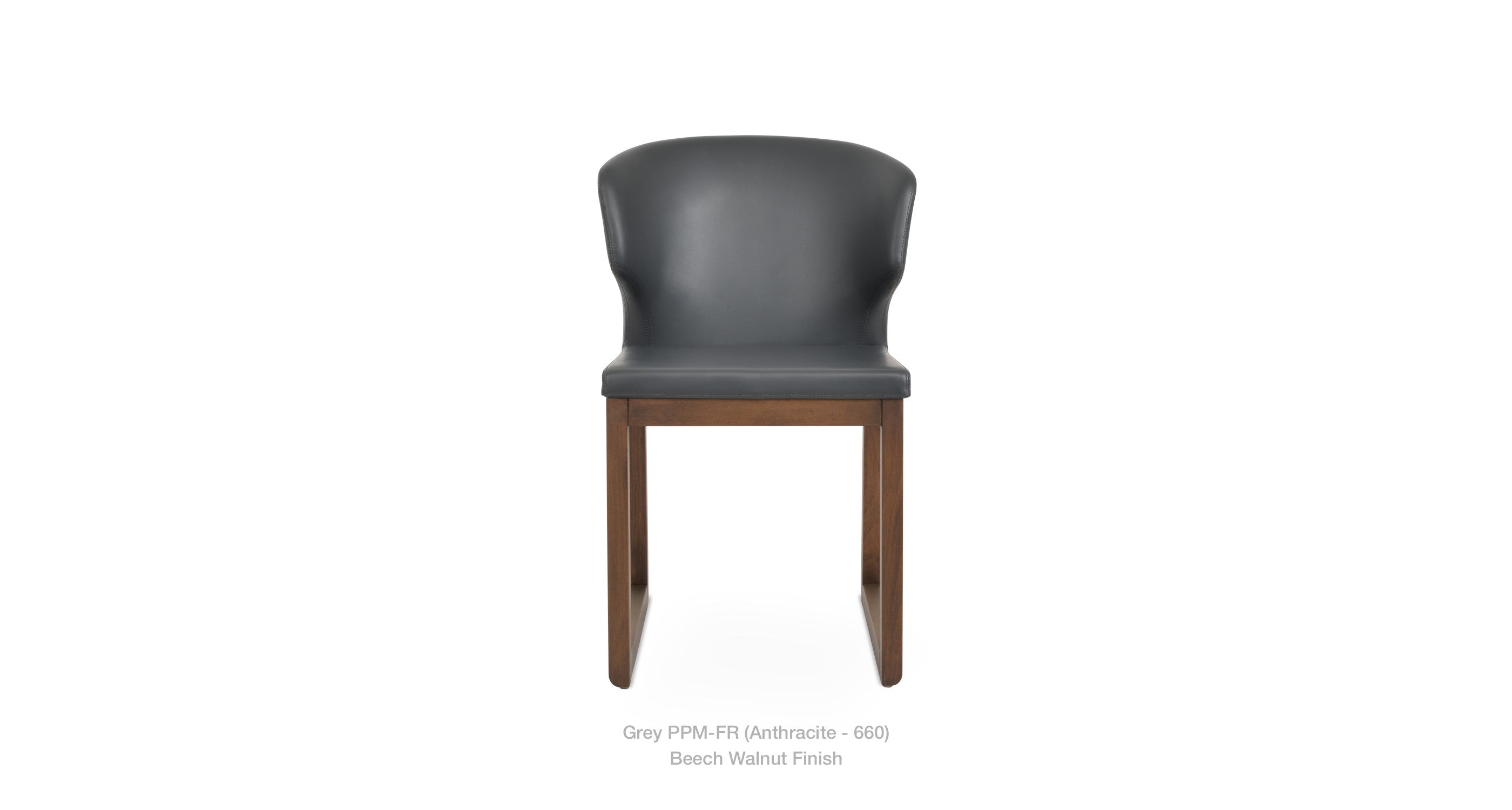 Amed Sled Wood Chair - durable construction for long-lasting use | Image 10 | InSTYLE Home & Rugs