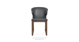 Amed Sled Wood Chair - durable construction for long-lasting use | Image 10 | InSTYLE Home & Rugs