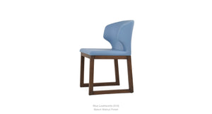 Amed Sled Wood Chair - durable construction for long-lasting use | Image 15 | InSTYLE Home & Rugs