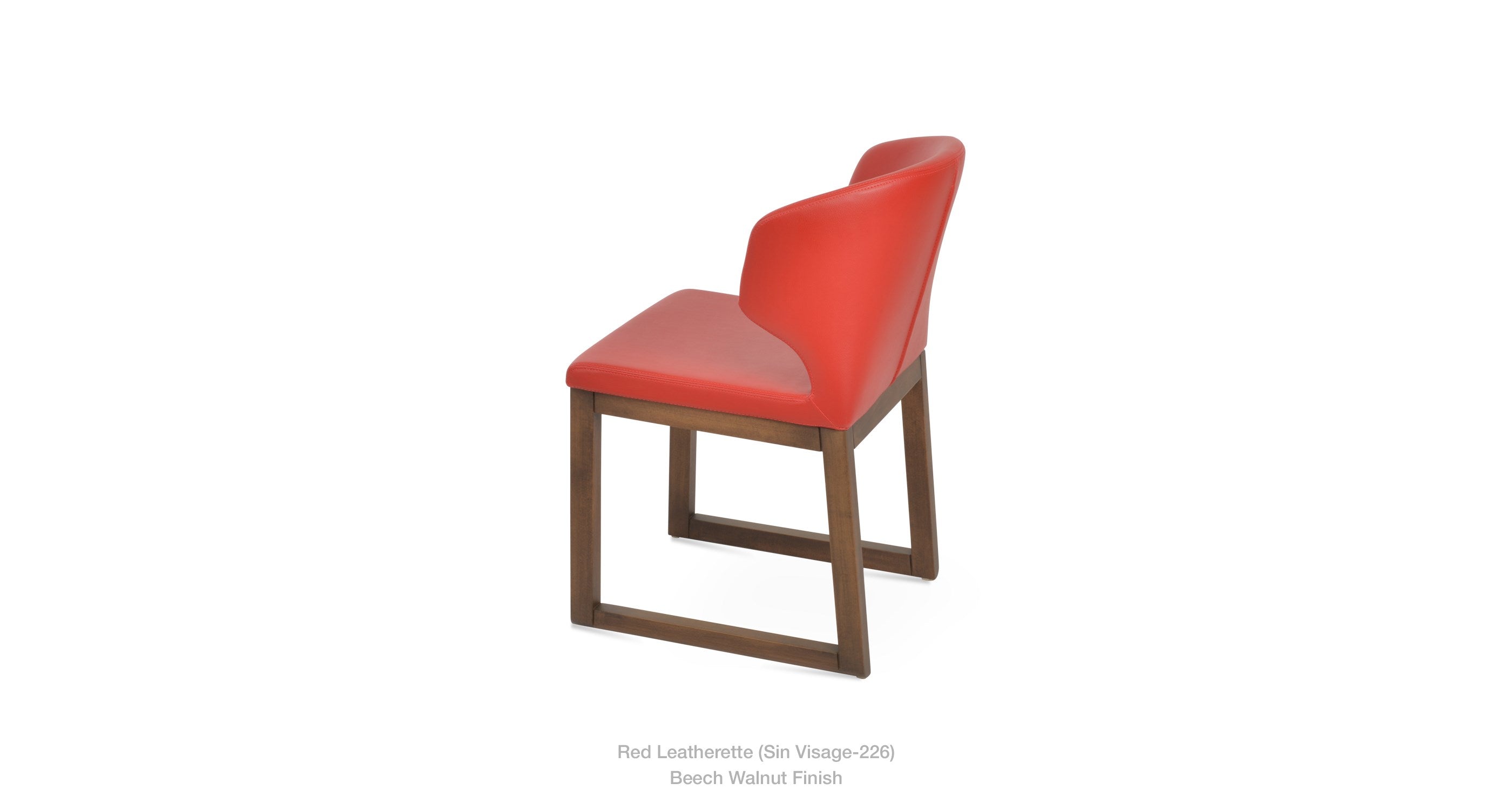 Amed Sled Wood Chair - durable construction for long-lasting use | Image 18 | InSTYLE Home & Rugs