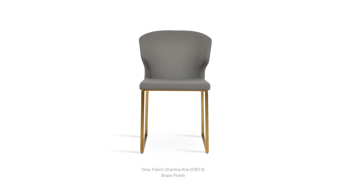 Amed Sled Chair - comfortable dining experience | Image 9 | InSTYLE Home & Rugs