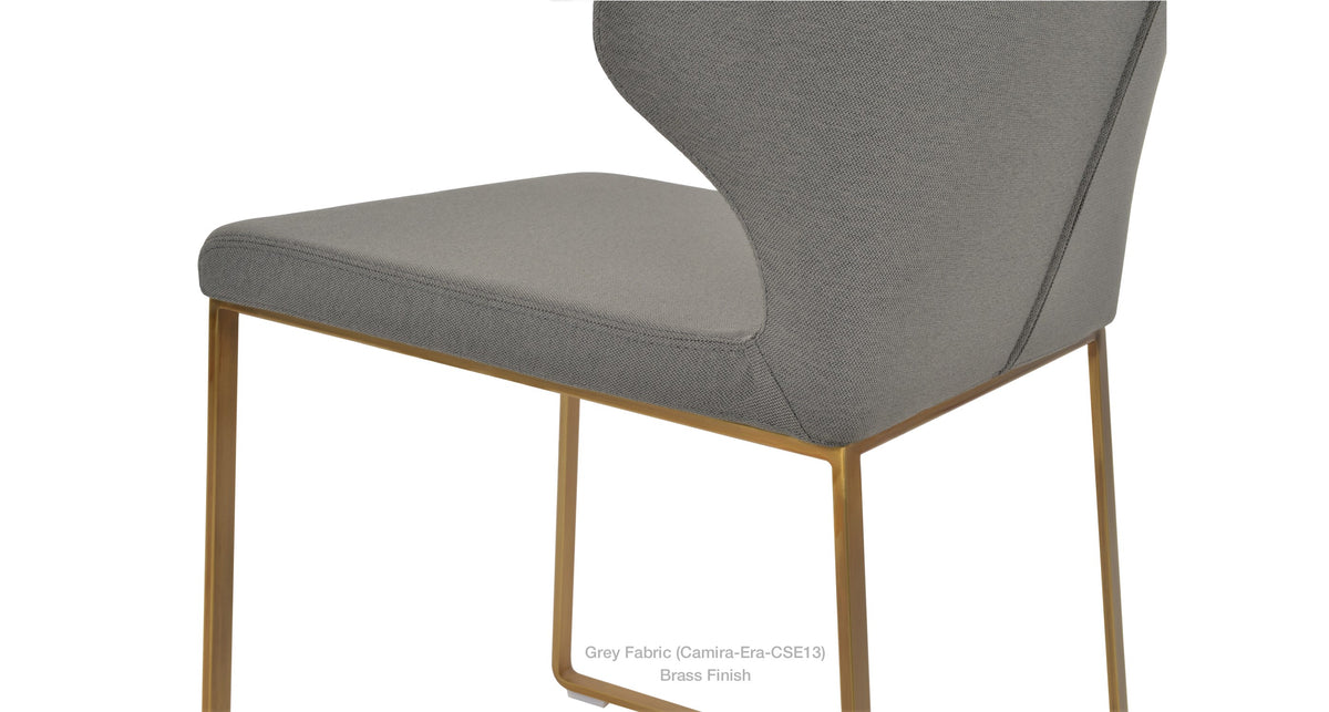 Amed Sled Chair - comfortable dining experience | Image 11 | InSTYLE Home & Rugs