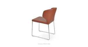 Amed Sled Chair - comfortable dining experience | Image 14 | InSTYLE Home & Rugs