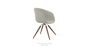Tribeca Carrot Swivel Chair - durable construction for long-lasting use | Image 11 | InSTYLE Home & Rugs