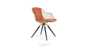 Zebra Carrot Swivel Chair - variety of styles from classic to contemporary | Image 46 | InSTYLE Home & Rugs