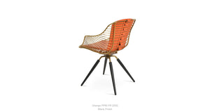Zebra Carrot Swivel Chair - variety of styles from classic to contemporary | Image 47 | InSTYLE Home & Rugs