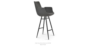 Eiffel Arm Galata Stools - available in various heights | Image 11 | InSTYLE Home & Rugs