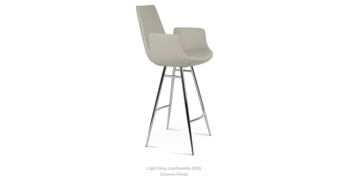 Eiffel Arm Galata Stools - available in various heights | Image 18 | InSTYLE Home & Rugs