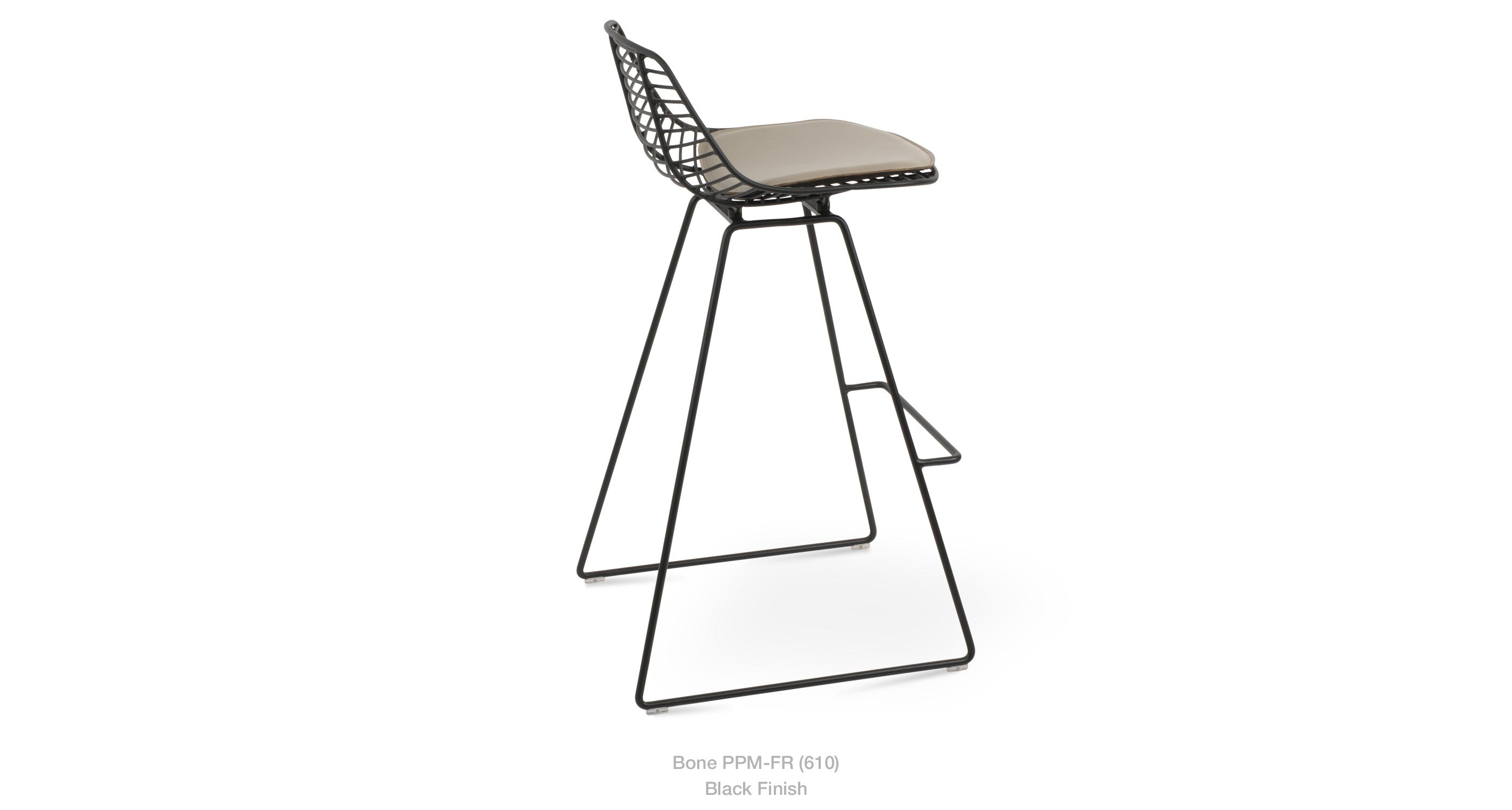Tiger Mini Wire Stools - available in various heights | Image 3 | InSTYLE Home & Rugs