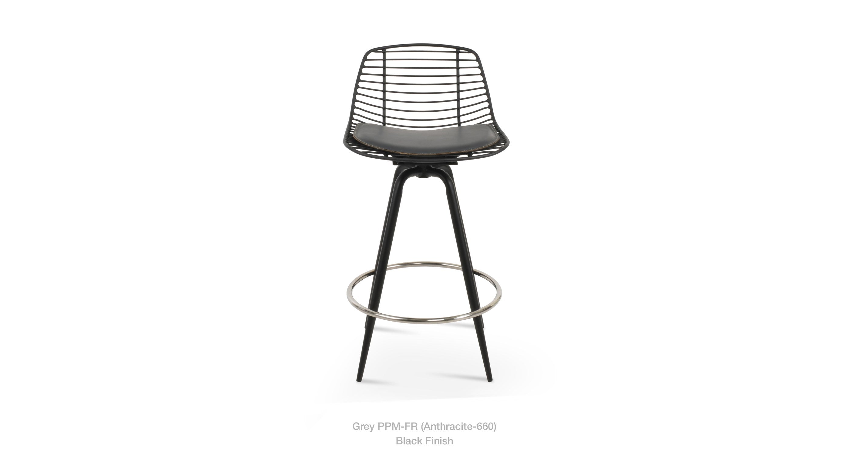 Tiger Mini Max Swivel Stools - available in various heights | Image 7 | InSTYLE Home & Rugs