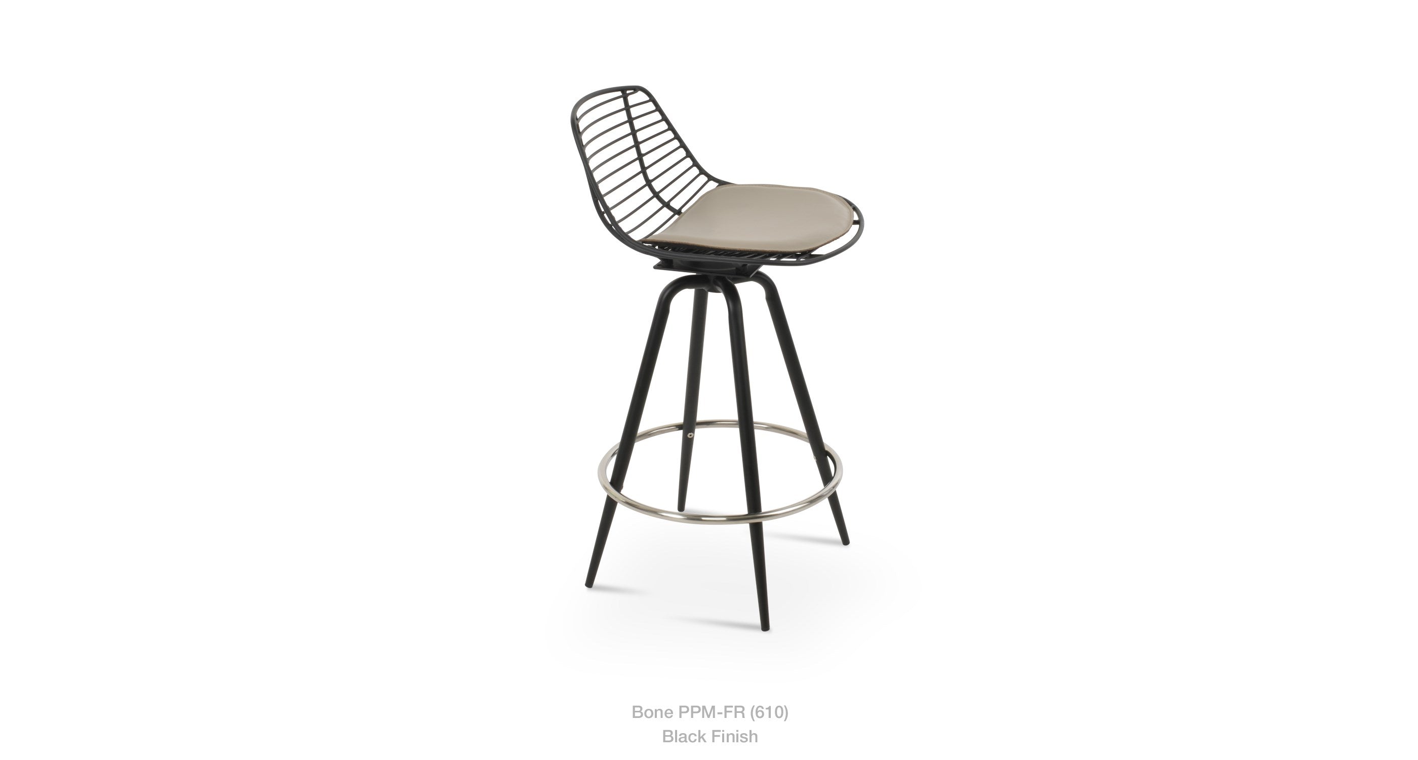 Tiger Mini Max Swivel Stools - available in various heights | Image 10 | InSTYLE Home & Rugs