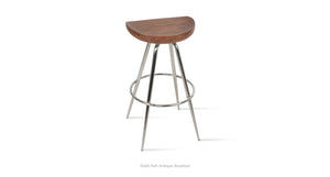Cattelan Max Swivel Stools - compact and stylish design | Image 3 | InSTYLE Home & Rugs