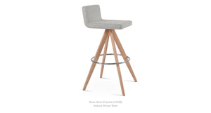 Dallas Pyramid MW Stools - available in various heights | Image 4 | InSTYLE Home & Rugs