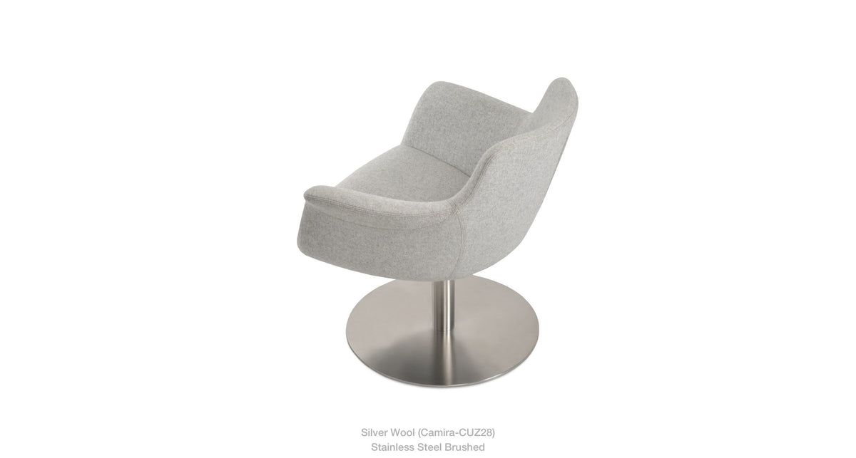 Bottega Round Swivel Lounge - | Image 3 | InSTYLE Home & Rugs