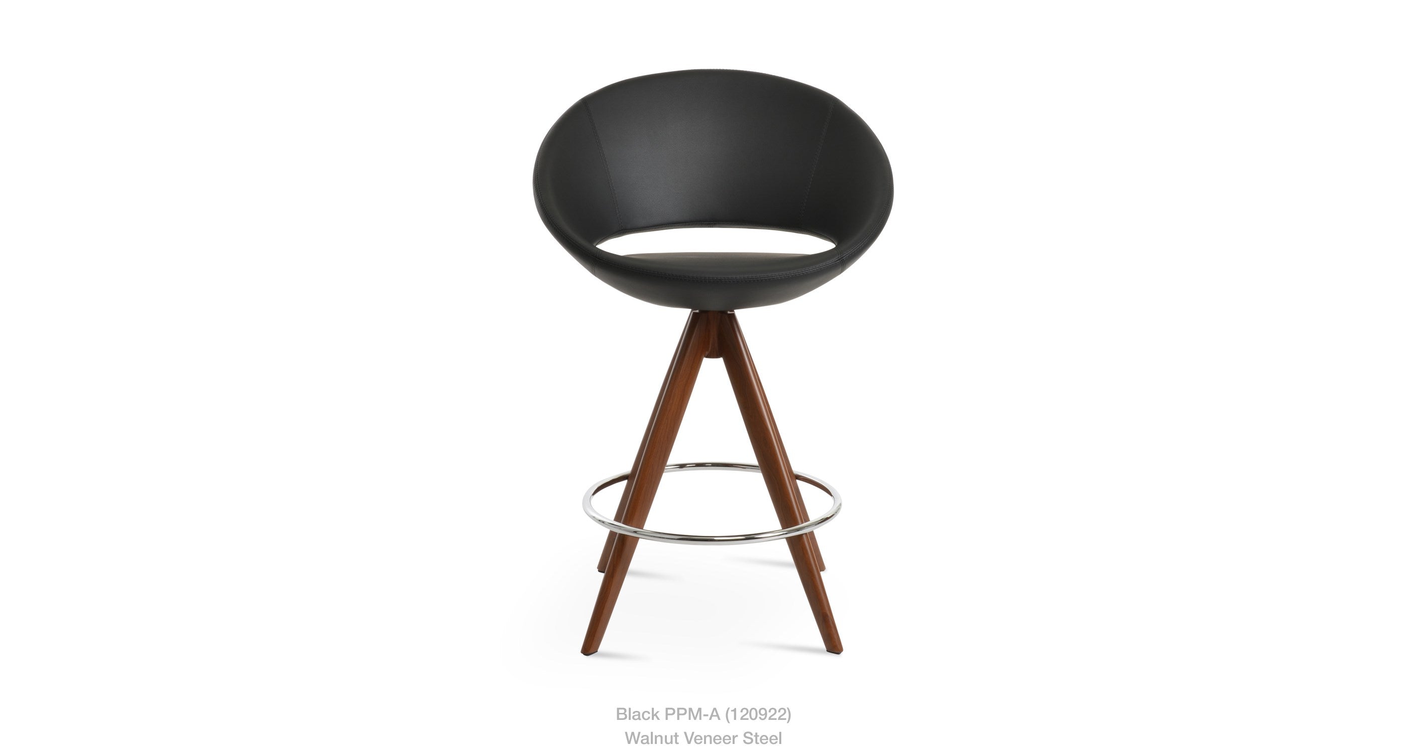 Crescent Pyramid MW Swivel Stools - compact and stylish design | Image 10 | InSTYLE Home & Rugs