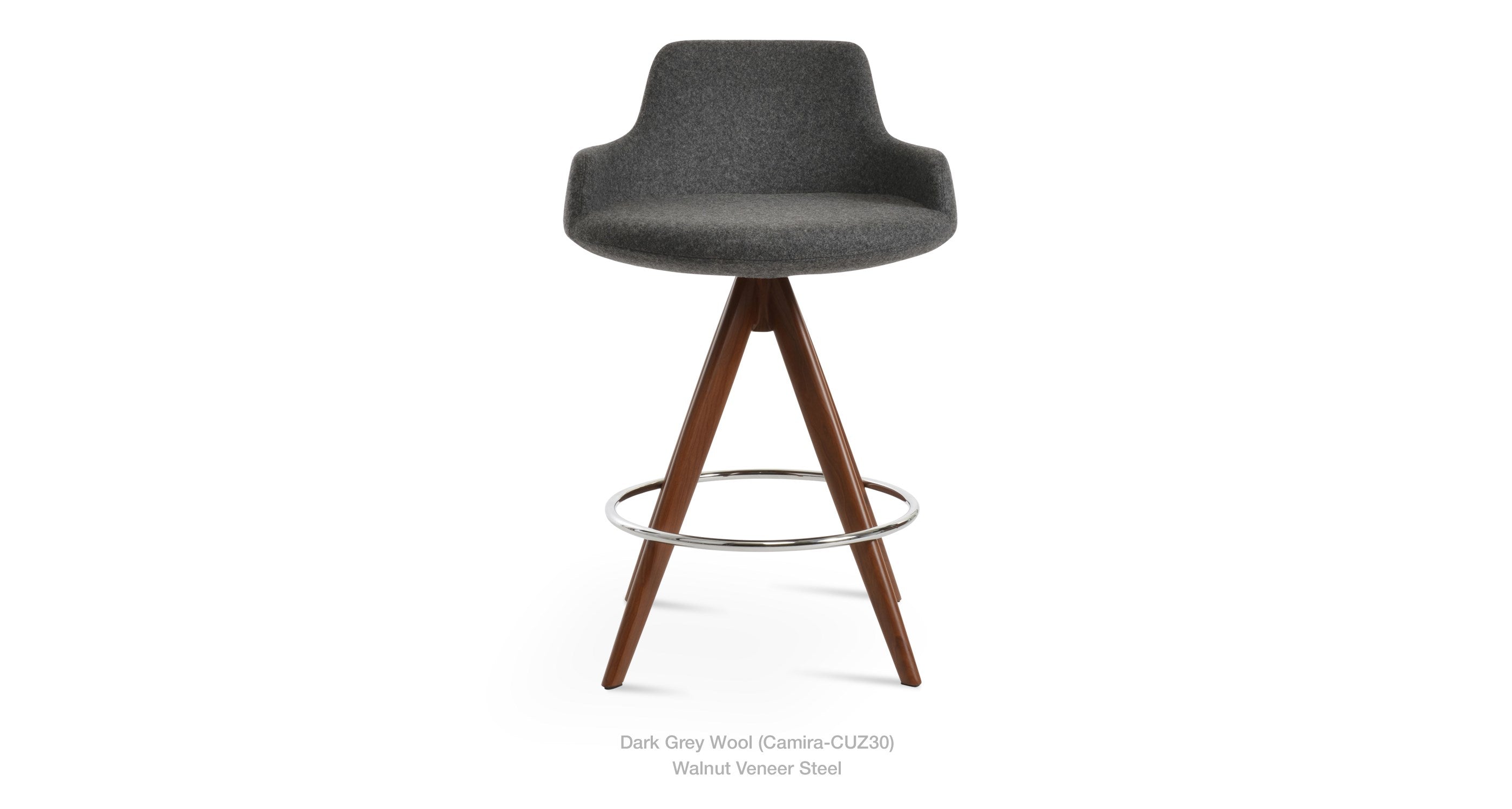 Dervish Pyramid MW Swivel Stools - available in various heights | Image 35 | InSTYLE Home & Rugs