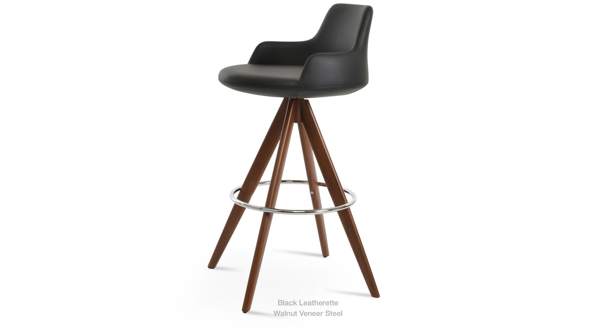 Dervish Pyramid MW Swivel Stools - available in various heights | Image 45 | InSTYLE Home & Rugs