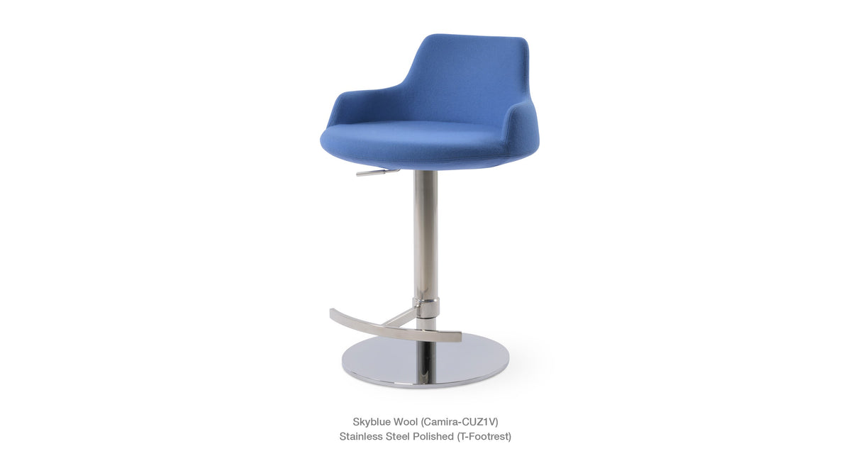 Dervish Piston T Footrest - | Image 4 | InSTYLE Home & Rugs
