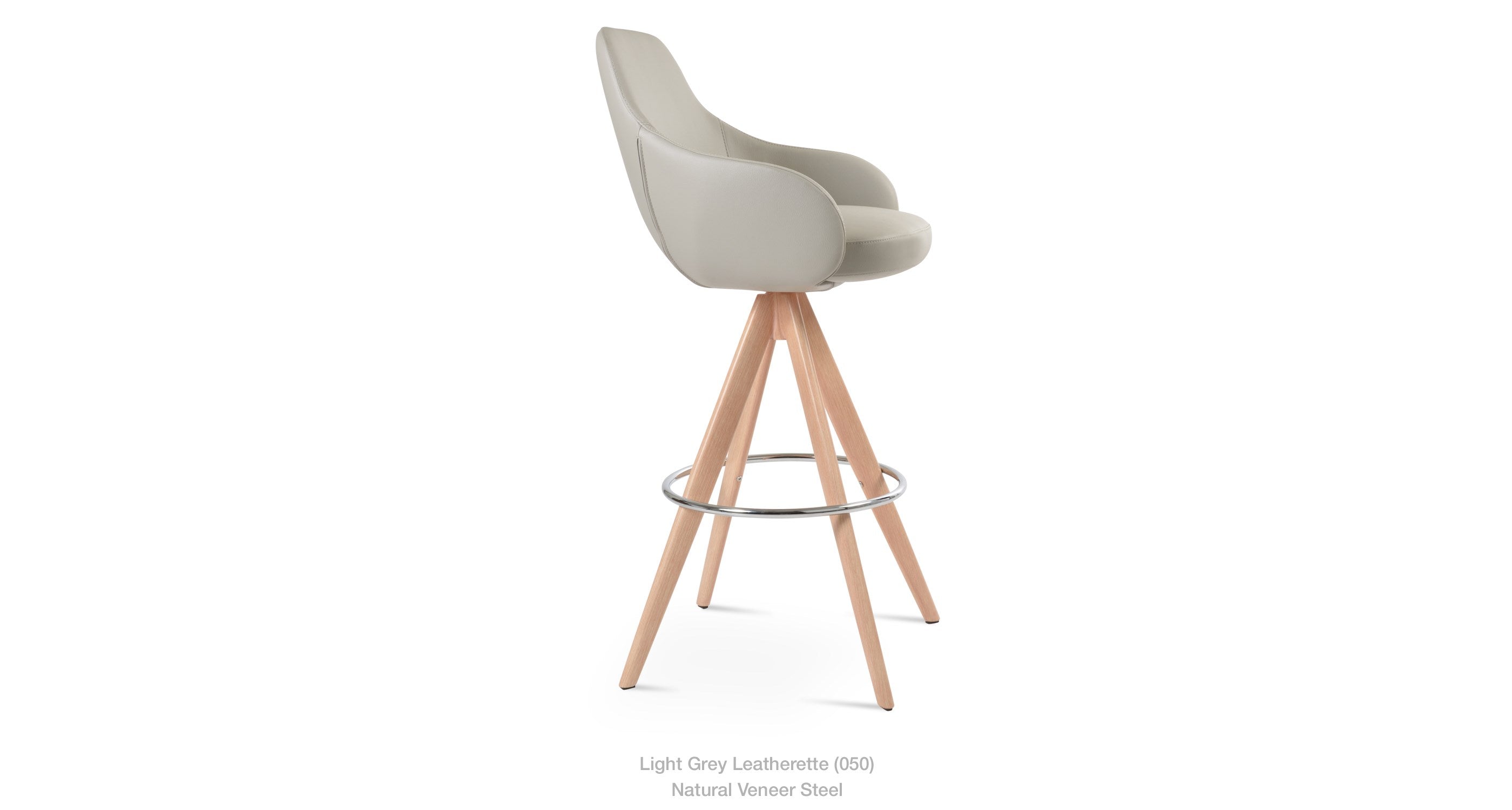 Gazel Arm Pyramid MW Stools - perfect for small spaces | Image 7 | InSTYLE Home & Rugs