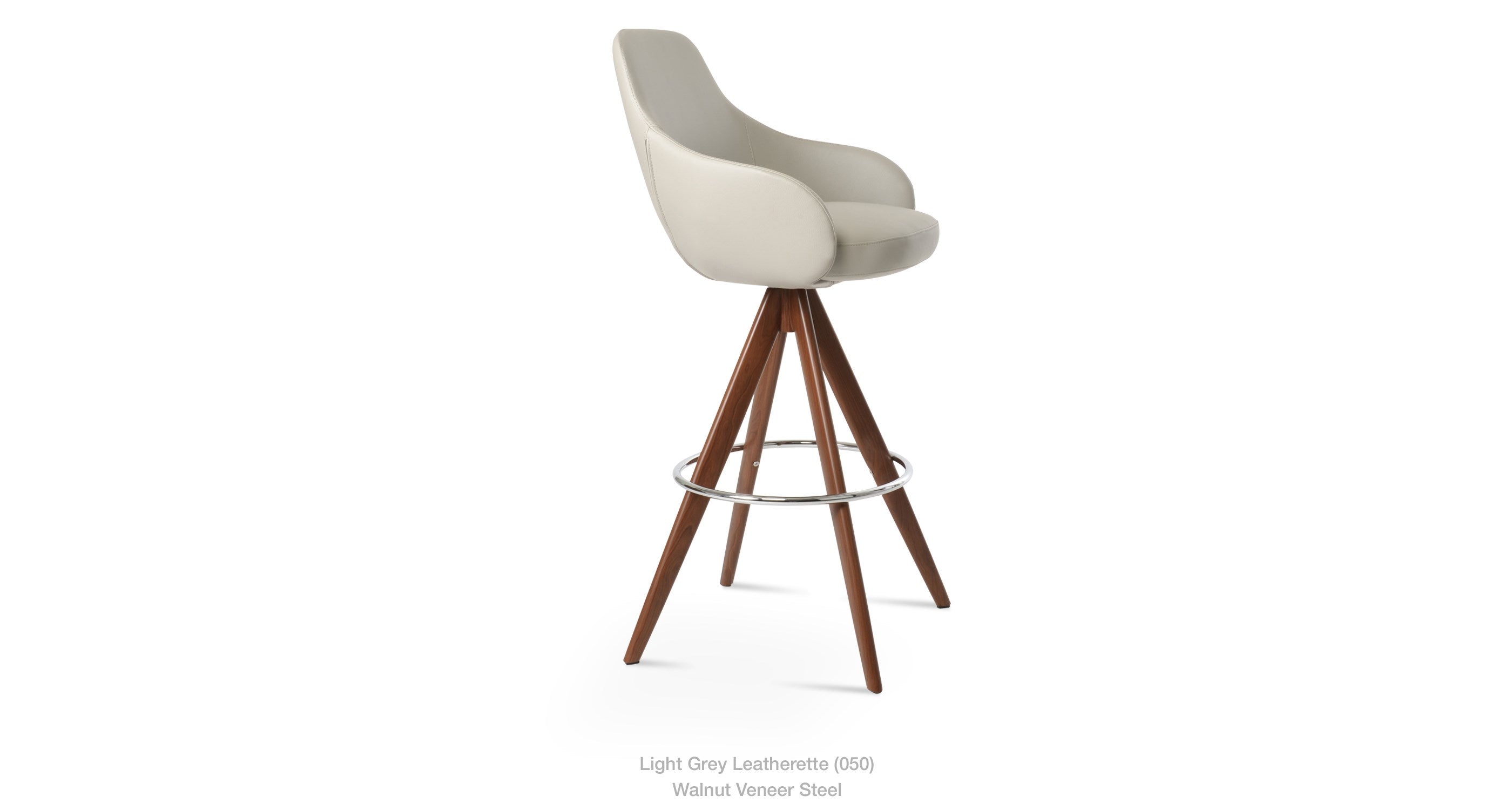 Gazel Arm Pyramid MW Stools - perfect for small spaces | Image 9 | InSTYLE Home & Rugs