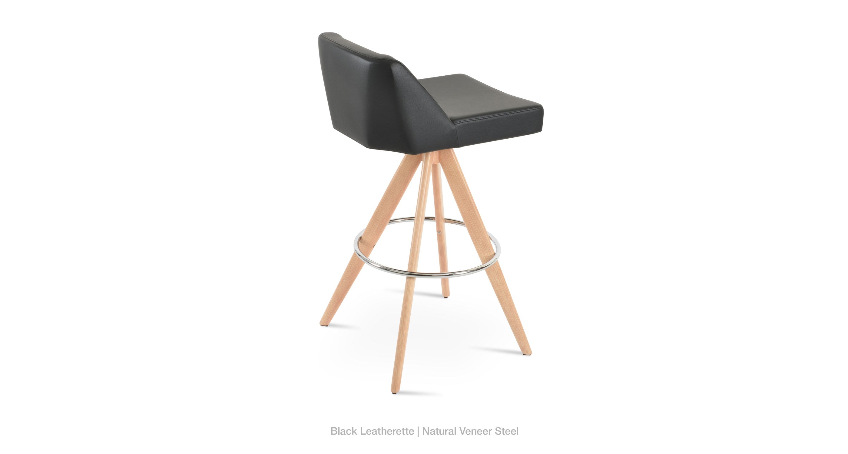 Prisma Pyramid MW Swivel Stools - compact and stylish design | Image 1 | InSTYLE Home & Rugs
