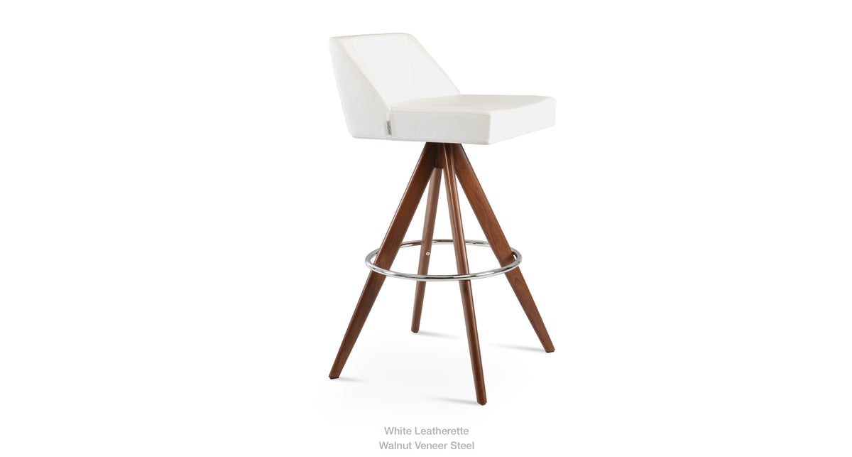 Prisma Pyramid MW Swivel Stools - compact and stylish design | Image 5 | InSTYLE Home & Rugs