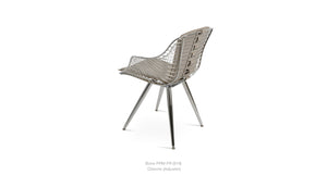 Zebra Star Chair - comfortable seating for dining and office spaces | Image 3 | InSTYLE Home & Rugs